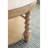 Stylish and Functional Wooden End Table with Open Cane Shelf for Versatile Use in Living Room or Bedroom