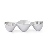 Nambe Triple Condiment Server