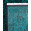 Overdyed Hand-Knotted Wool Modern-Contemporary Green Area Rug 10' 4" x 13' 9"