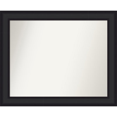 Oliver Non-Beveled Wood Framed Wall Mirror