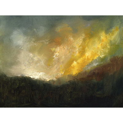 Storm Clouds Dancing With Dusk II by Sheila Finch - Wrapped Canvas Print