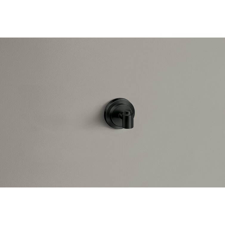 Colinet Double Robe Hook in Matte Black