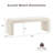 Steve Boucle Waterfall Bench-870828077-870828076