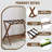 Folding Bamboo Luggage Rack-117280720
