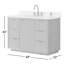 Ensemble de meuble-lavabo simple 48 "avec miroir Adela-771850471-780771089-771850470
