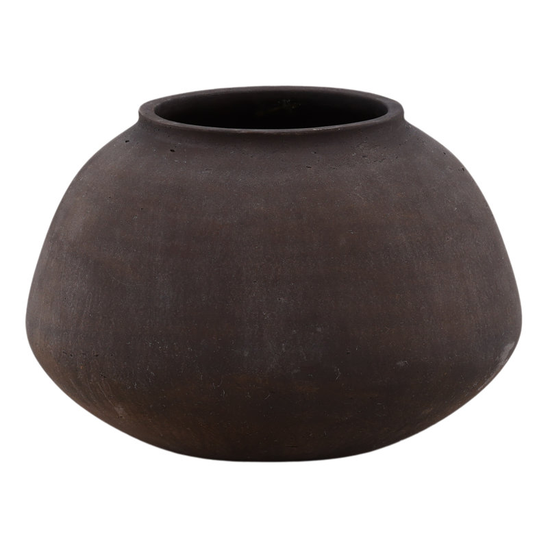 Nodal Vase, Brown