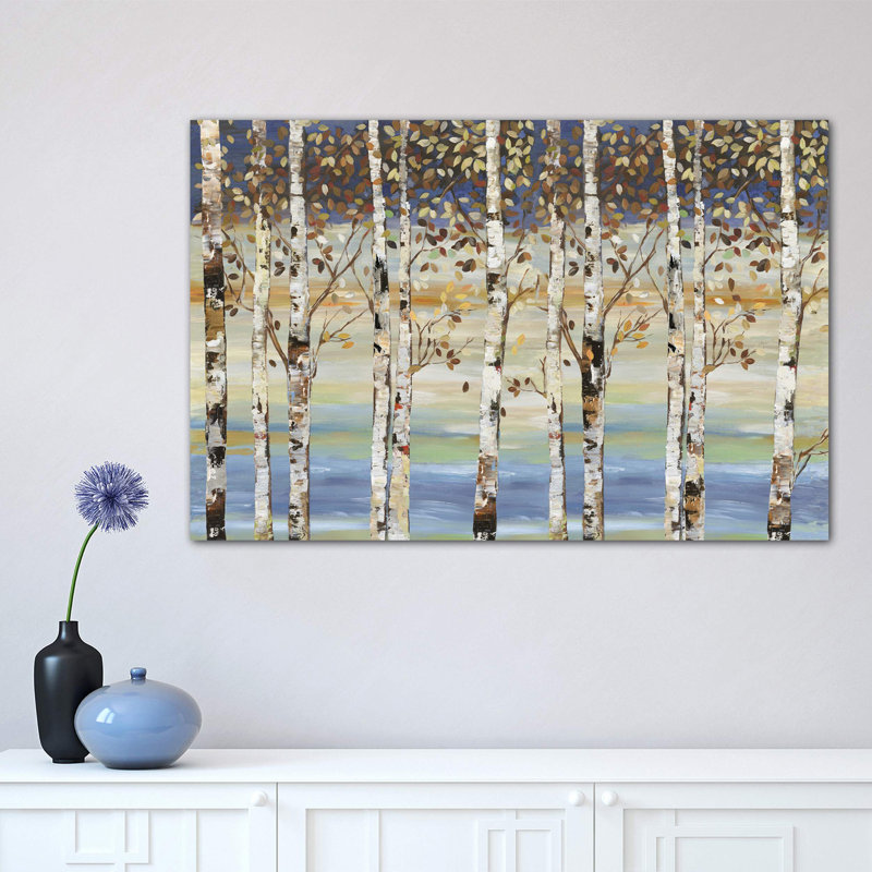 Dark Birch III by Allison Pearce - Wrapped Canvas Print, 66.04 cm H x 45.72 cm W x 3.175 cm D