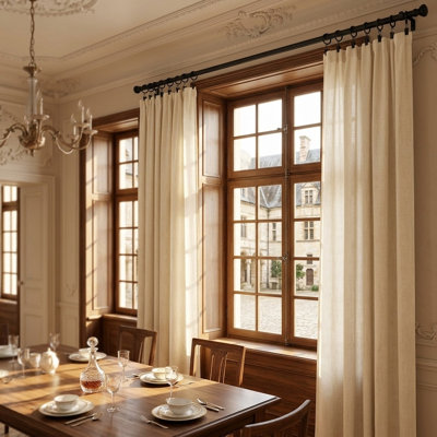 Natural 4.72 cm Curtain Rings