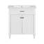 Meuble-lavabo de 30 po avec lavabo en céramique-676895177