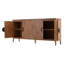 Furniture Classics Bakers Warm Pine Wood Brass Sideboard Buffet
