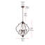 Lustre géométrique à intensité variable 4 lumières Guarino-428452076-428452077