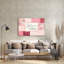 Art mural en verre Blooming Hearts 1 'par Laura Marshall-606540599