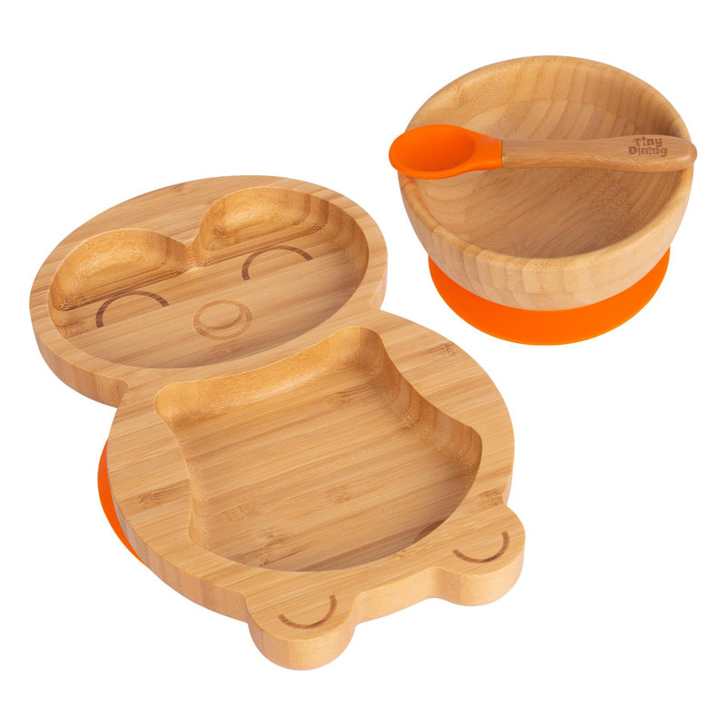 Dinnerware Set 5 Piece, Orange
