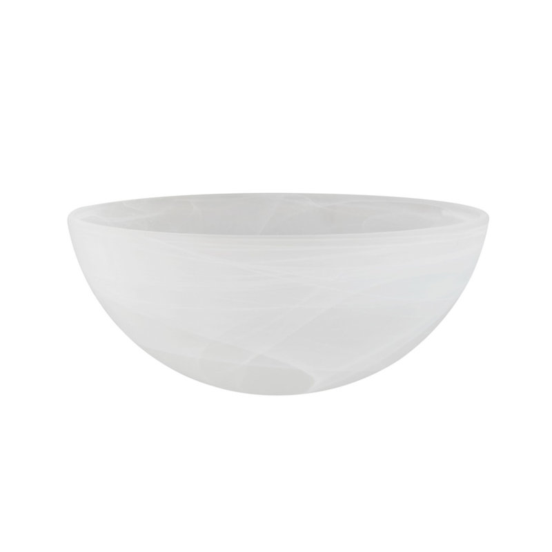 Abat-jour d'intérieur en verre 13 po