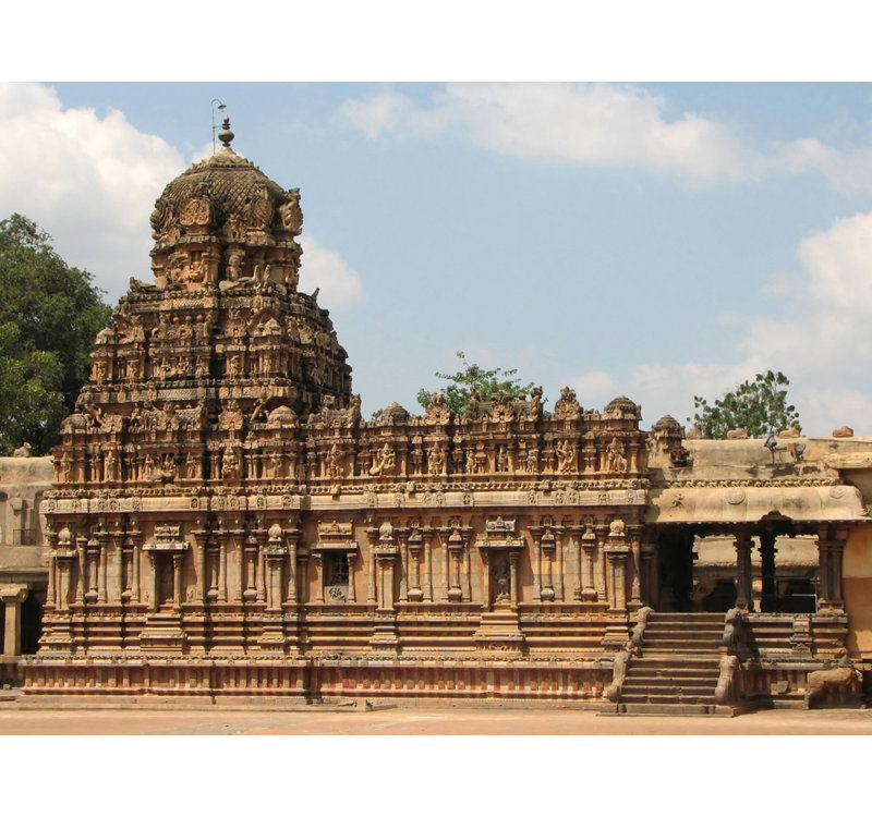 Temple de Brihadisvara, Inde, H 14 po x l 18 po