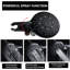 Pomme de douche noire matte avec douchette - 6 modes de jet, débit de 1,8 gal / min, tout en métal, bec pivotant et baignoire inclus, fonctions de douche à main, gal / min, corrosion, bras de tuyau mural