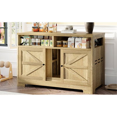 Double - Door Cat Litter Box For 2 Big Cats, Brown Engineered Wood Indoor House With Ventilation And Flexible Space In Brown, Hidden Large Odor Design Storage