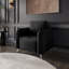 Chaise en velours Belmont-120132873