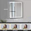 Miroir de salle de bain DEL-600805403