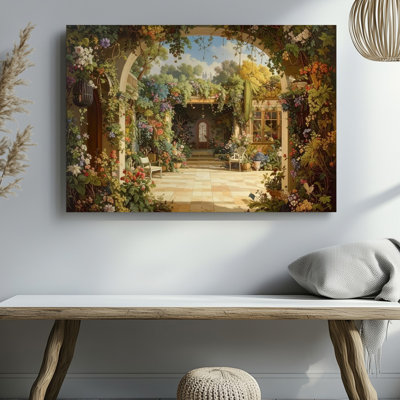 Toile cachée avec toile feuillage luxuriant