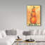« citrouilles happy automne », reproduction de peinture à l’acrylique sur toile tendue-33556333