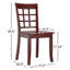 Alexa-Mae 17.32'' H Solid Wood Side Chair-1915196390