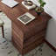 Bureau en noyer noir clair et luxueux-110494152