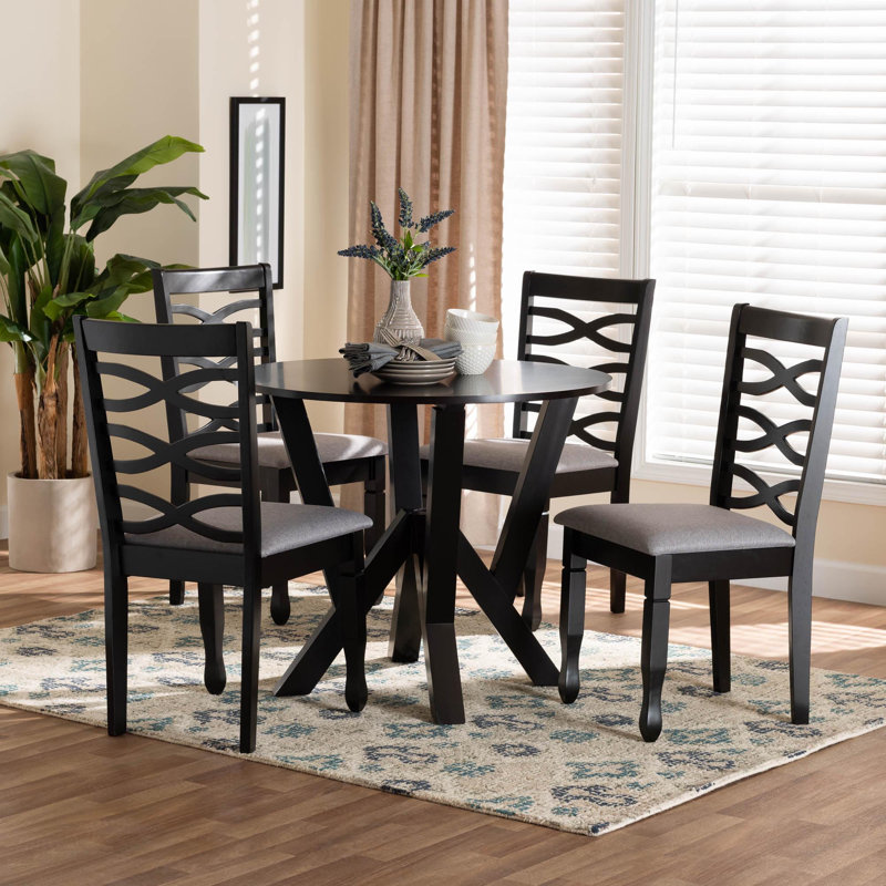 Ensemble repas pour 4 personnes Miltonsburg, Gris