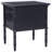 Elegant Monserrat 23'' W Nightstand – Glam Boho 2 Drawer Wood Chest, Bamboo Details & Neutral Finish-1952506206