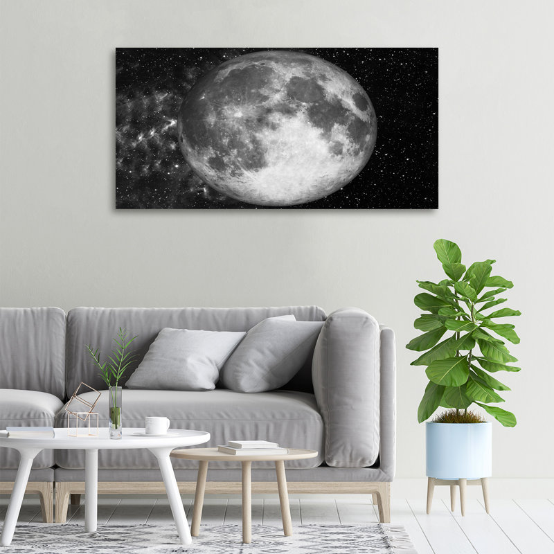 Moon - Wrapped Canvas Print