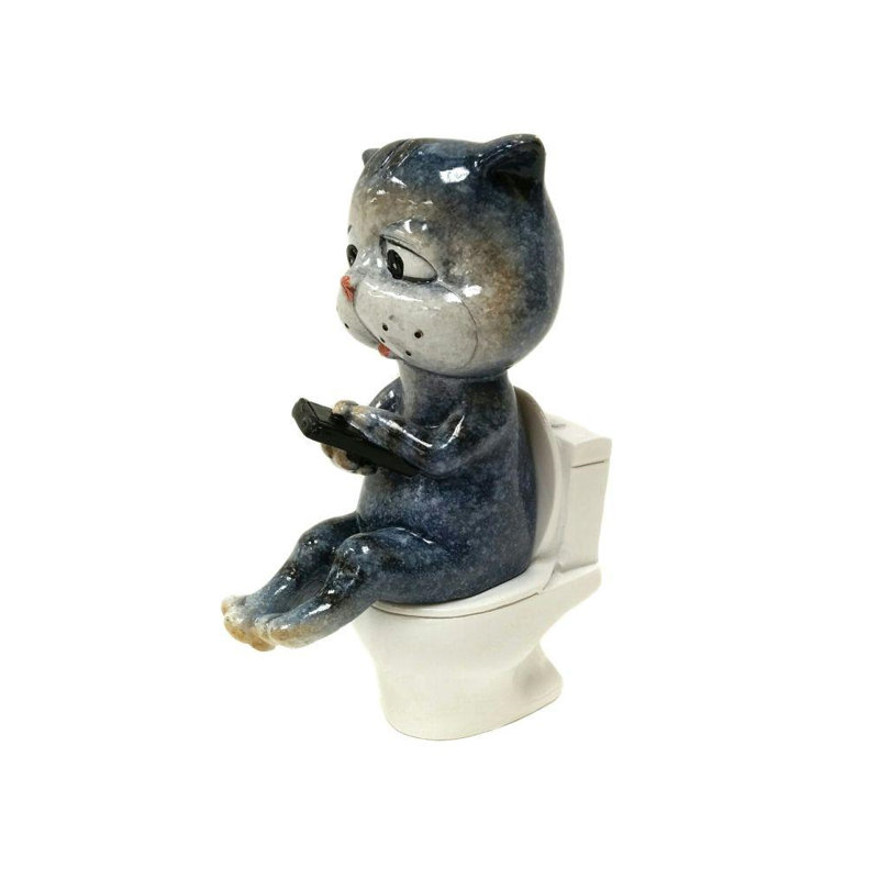 Pour chat occupé le matin Able