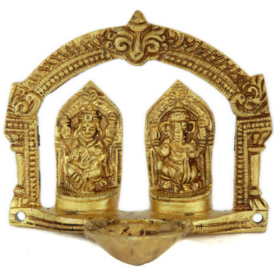 3.5'' H Brass Tabletop Tealight Holder