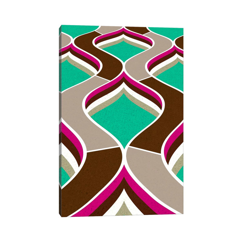 Modern Art - Flow by 5by5collective - Wrapped Canvas Gallery-Wrapped Canvas Giclée, 101.6 cm H x 66.04 cm W x 3.175 cm D