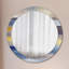 Huldar Glass Flat Wall Mirror