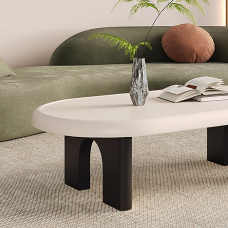 Littell, H 14,96 po x L 43,3 po x l 21,65 po, Crème, crème, Noir