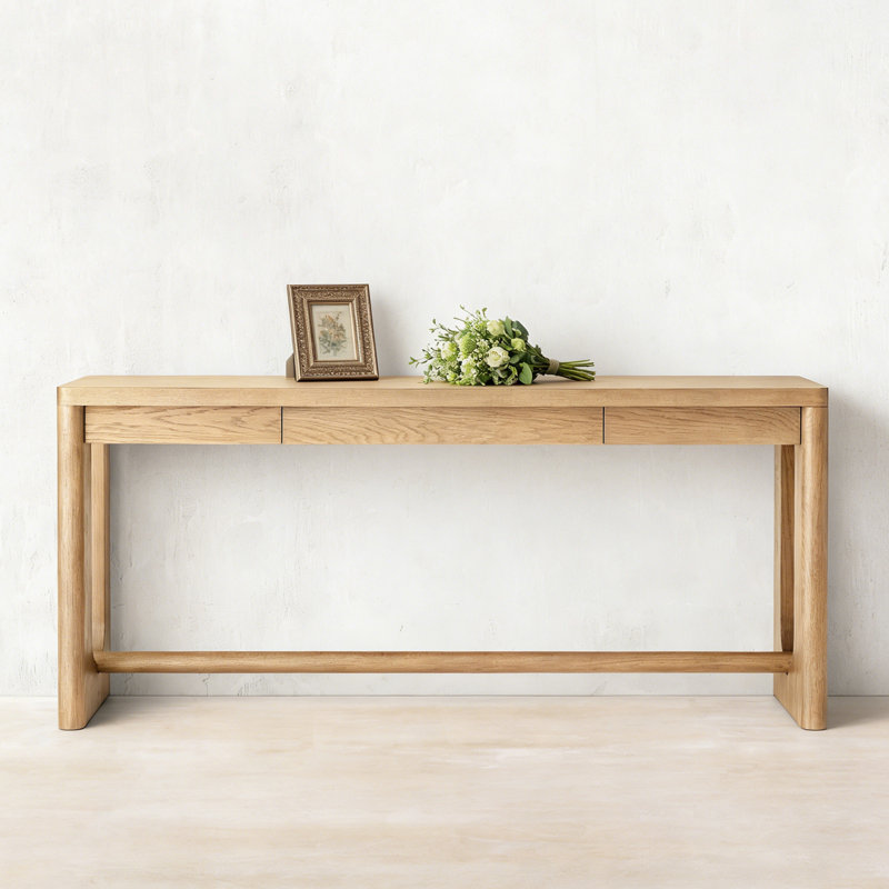 Console American Country, Bois naturel