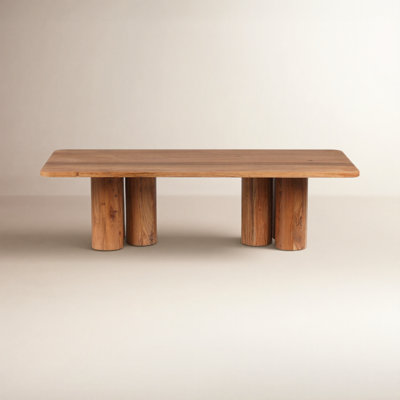 Pompano Solid Wood Single Coffee Table