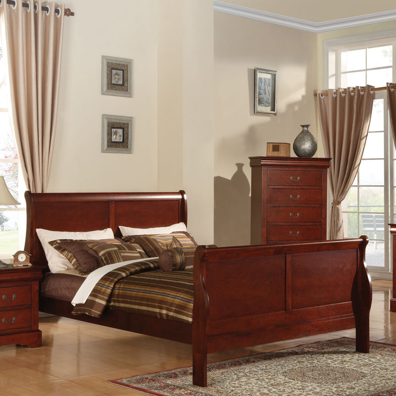 Charlynda Platform Bed, Brown, California King