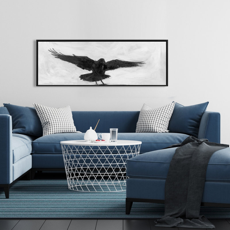 " Crow In Flight "