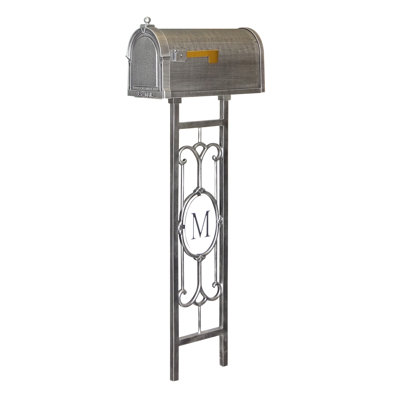 Berkshire Aluminum Post Mounted Mailbox