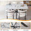 Modern Minimalist Rectangular Dining Table - Dining Table - For 4-6 People -2072810877