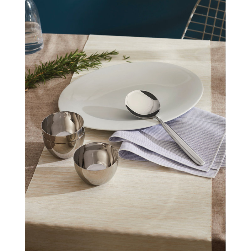 Silver Stainless Steel Risotto Serving Spoon