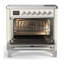 Majestic III Series 36 Inch Induction Range with 6 Induction Elements in Matte Graphite (Chrome Trim)-135045158-135045164