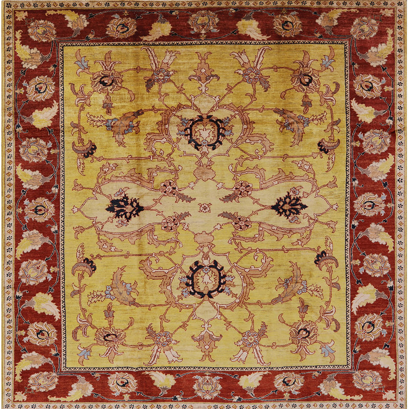 Dedalus Oriental Indoor Rug, Square 5'