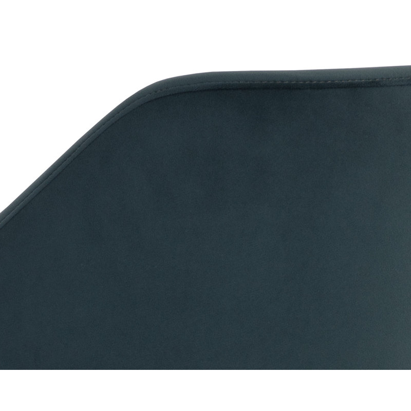 Chaise d'appoint rembourrée H 18,75 po Bessinger, Brun, Vert