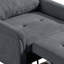 Fauteuil convertible capitonné l 35 po