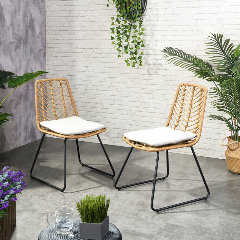 DEJA CHAIR, 2PCS avec 2 coussins
