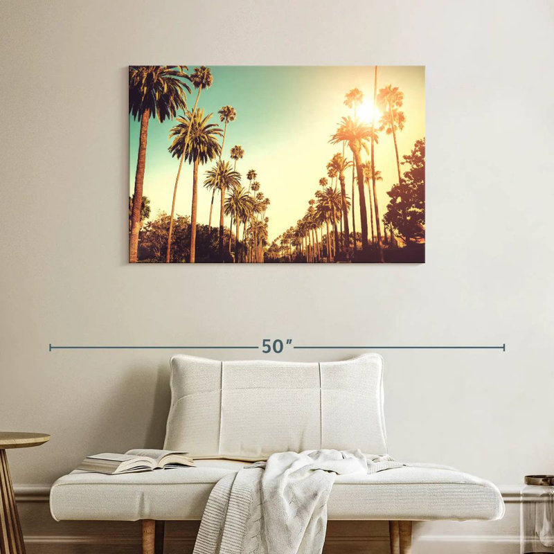 Ravi Sunny Palm Avenue, H 26 po x l 39 po