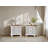 Bilal 26" Wide Classic Solid Wood 3-drawer Nightstand-121977402