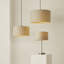 27.5cm H Cotton Drum Pendant Shade ( Screw On )-472585212-497528535